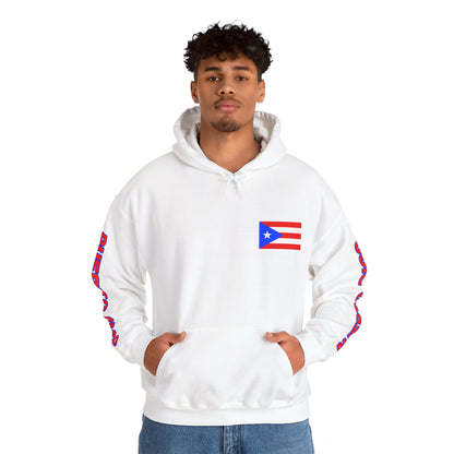 Puerto Rico Flag Unisex Hoodie - Caribbean - Island Territory