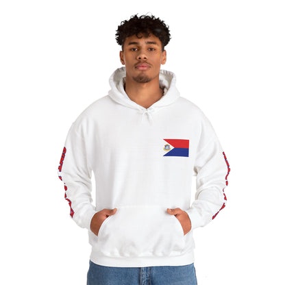 Sint Maarten Flag Unisex Hoodie - Caribbean - Island Territory