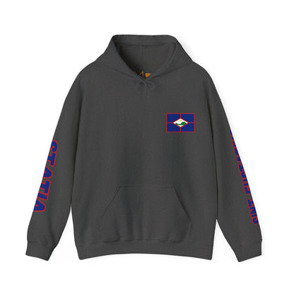 Sint Eustatius Flag Unisex Hoodie - Caribbean - Island Territory