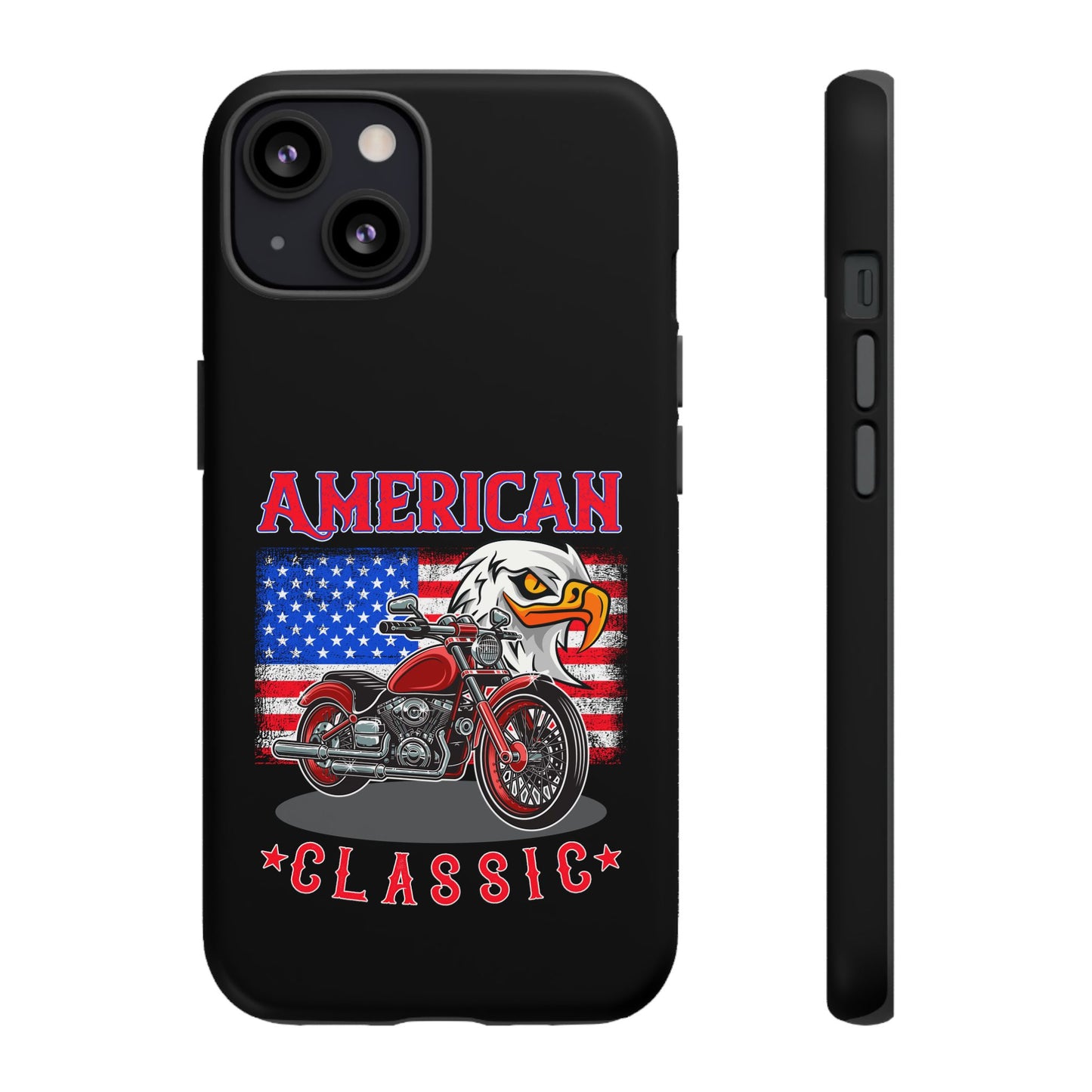 American Classic Motorcycle Phone Case - Tough Protection - iPhone, Samsung Galaxy, Google Pixel