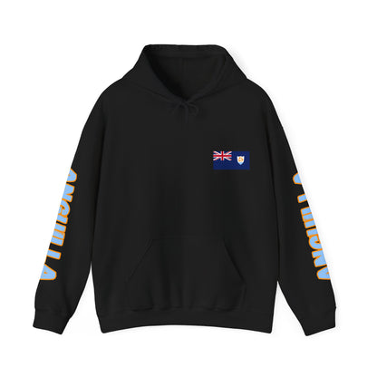 Arguilla Flag Unisex Hoodie - Caribbean - Island Territory