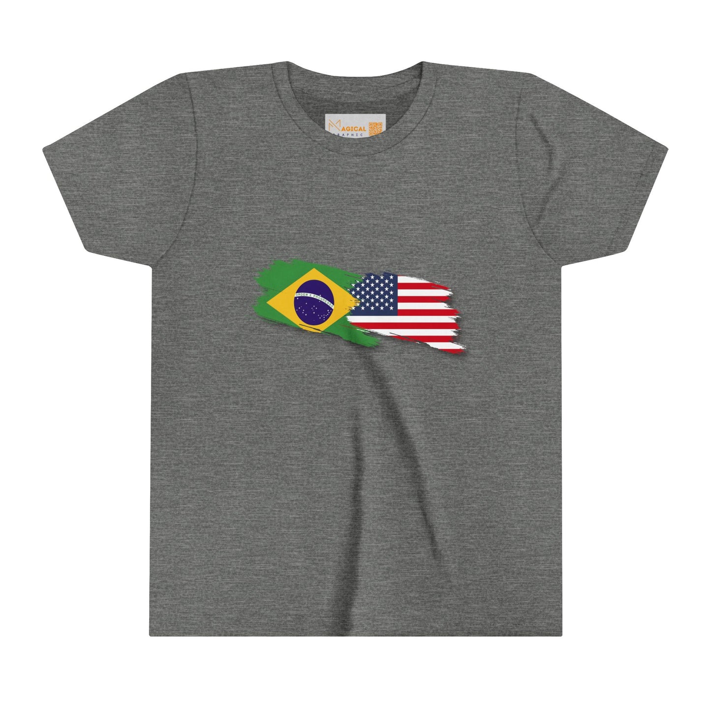 Brazilian Vibes Kids' T-Shirt (6 to 19 years old) -  Brasil/USA