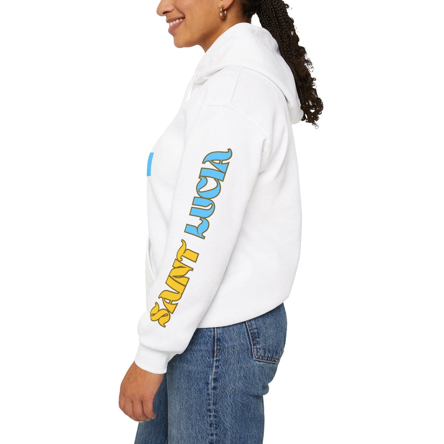 Saint Lucia Unisex Hooded Sweatshirt - Caribbean