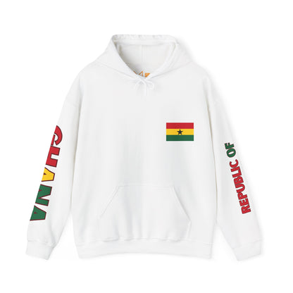 Ghana Unisex Hooded Sweatshirt - Africa