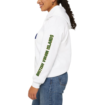 British Virgin Islands Flag Unisex Hoodie - Caribbean - Island Territory