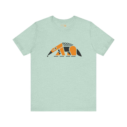 Artistic Anteater Unisex Short Sleeve Tee - Fun Casual Wear