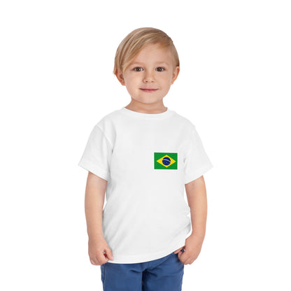 Toddler Unisex Tee - 2T to 5T - Brazilian Flag