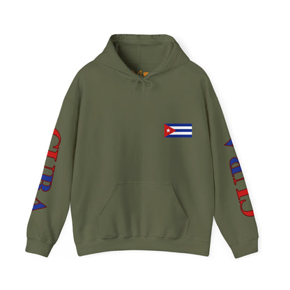 Cuba Unisex Hooded Sweatshirt - Caribbean