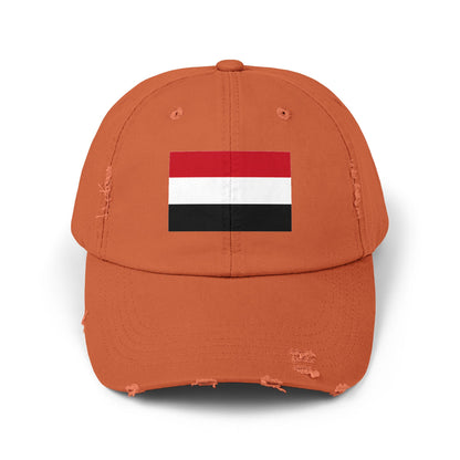 Yemen Flag Cap - Unisex Casual Hat - Asia