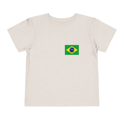 Toddler Unisex Tee - 2T to 5T - Brazilian Flag