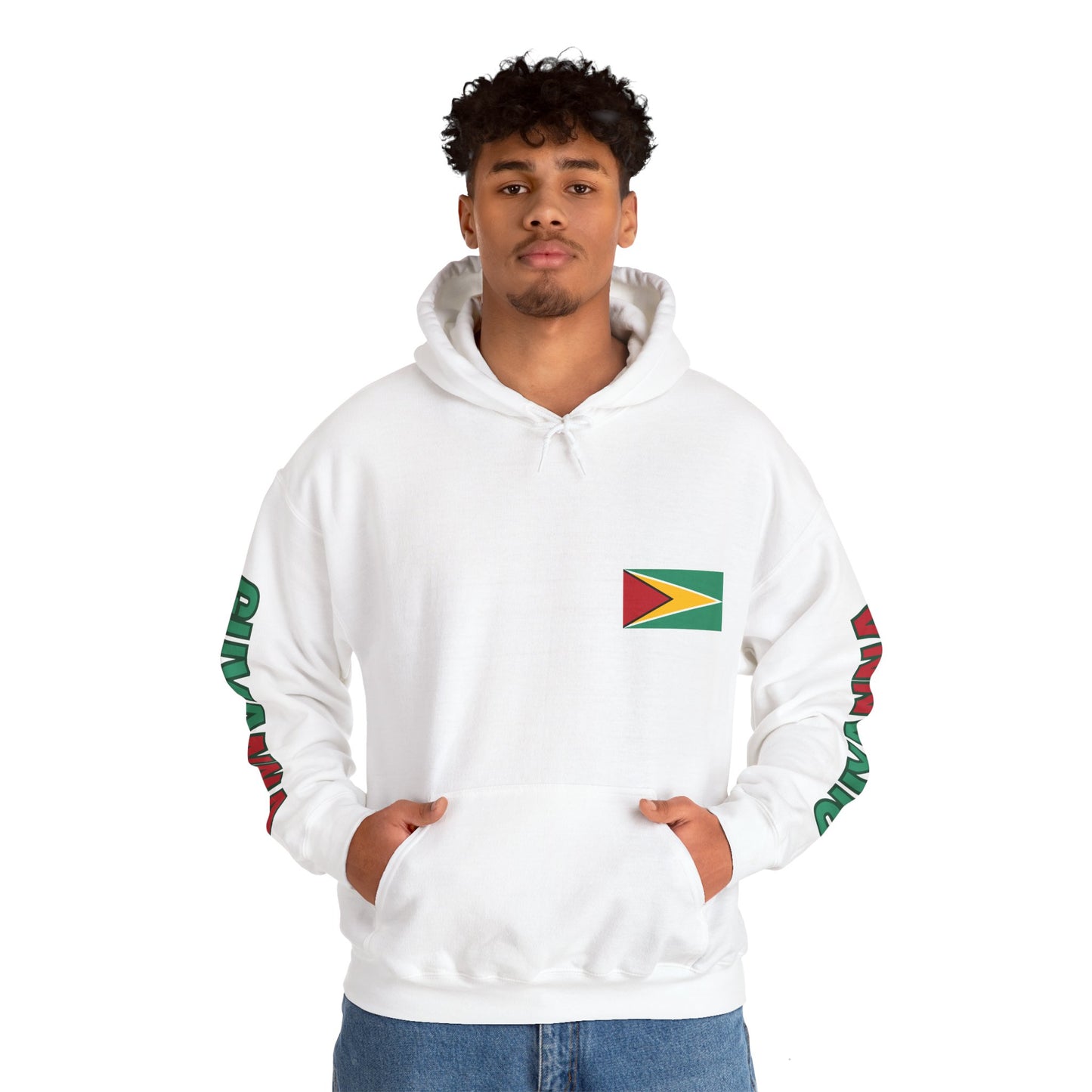 Guyana Unisex Hooded Sweatshirt - South America