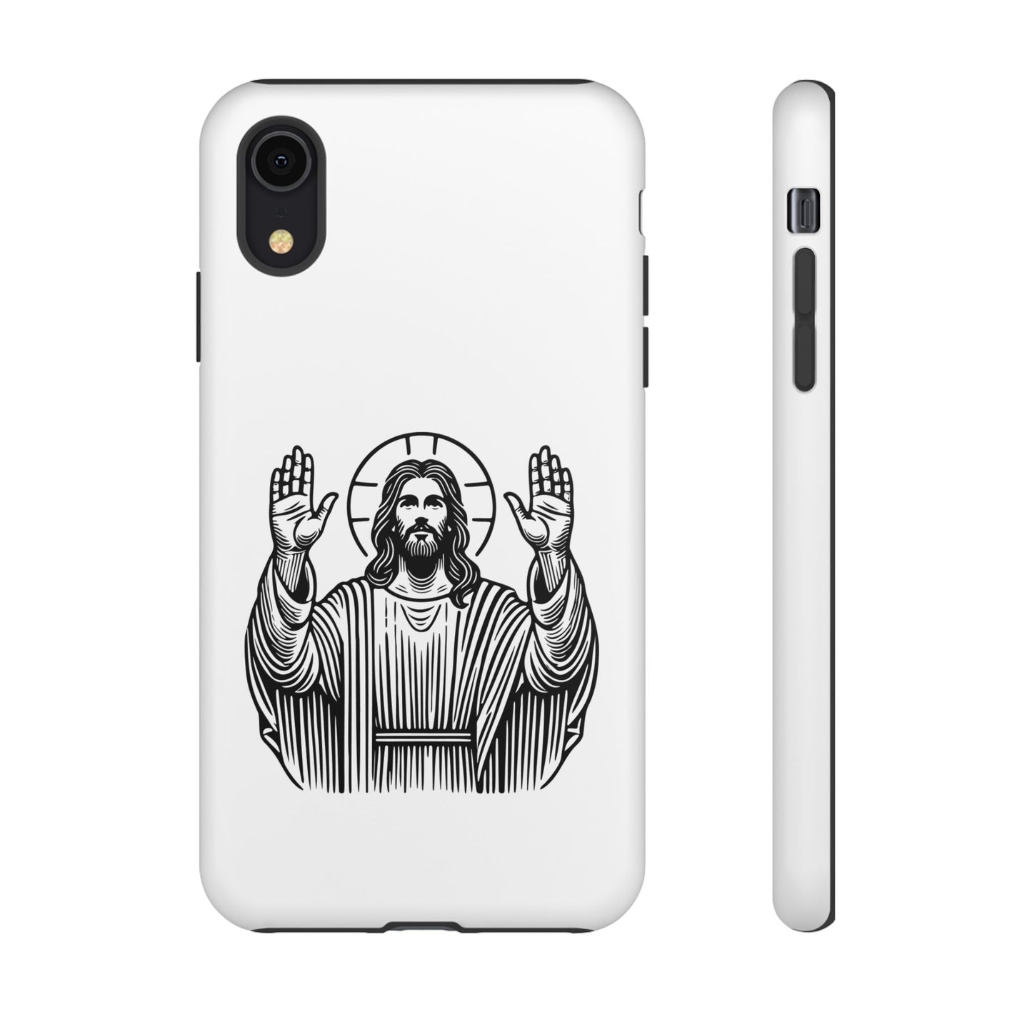 Jesus Phone Case - Simple yet Protective - iPhone- Samsung Galaxy - Google Pixel