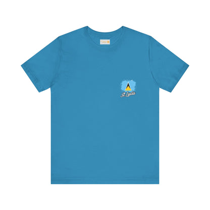 Saint Lucia Flag - Unisex Tee