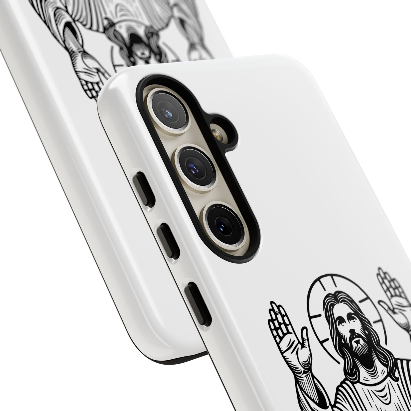 Jesus Phone Case - Simple yet Protective - iPhone- Samsung Galaxy - Google Pixel