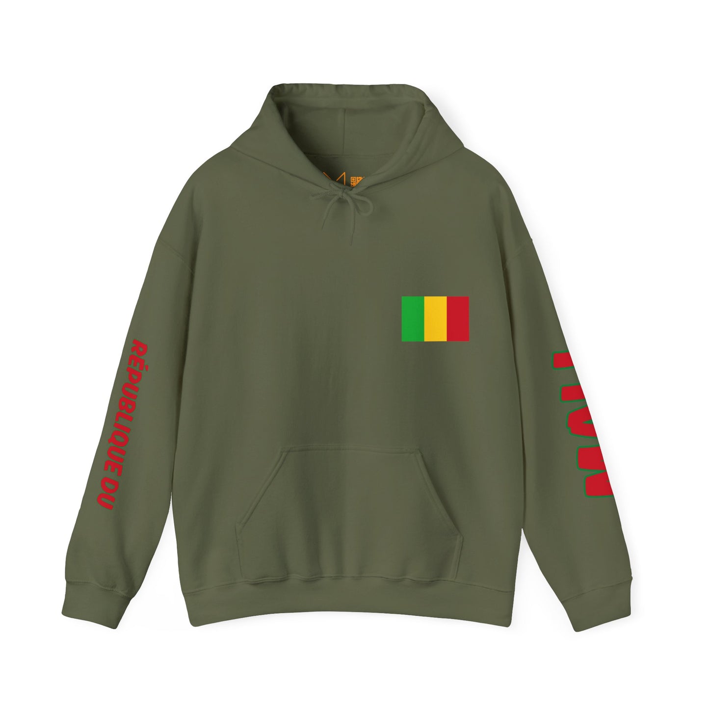 Mali Unisex Hooded Sweatshirt - Africa