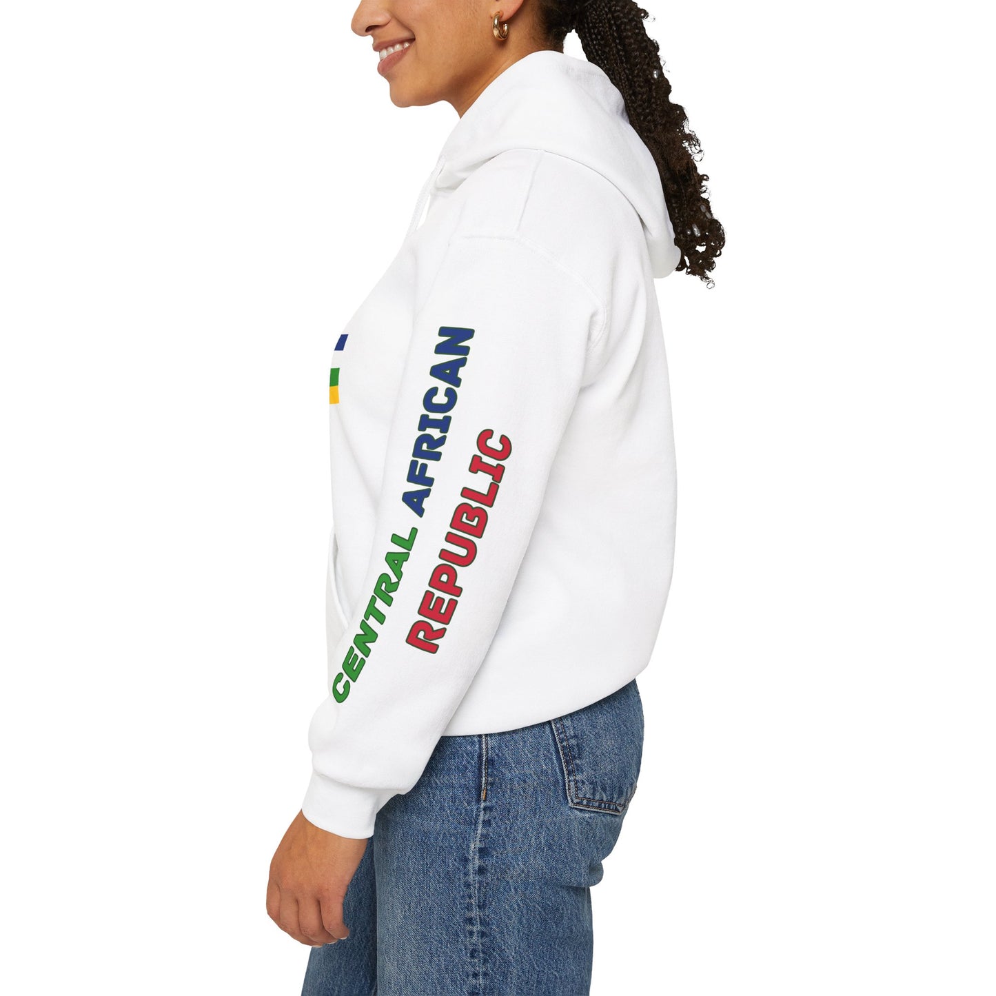 Central African Unisex Hooded Sweatshirt - Africa