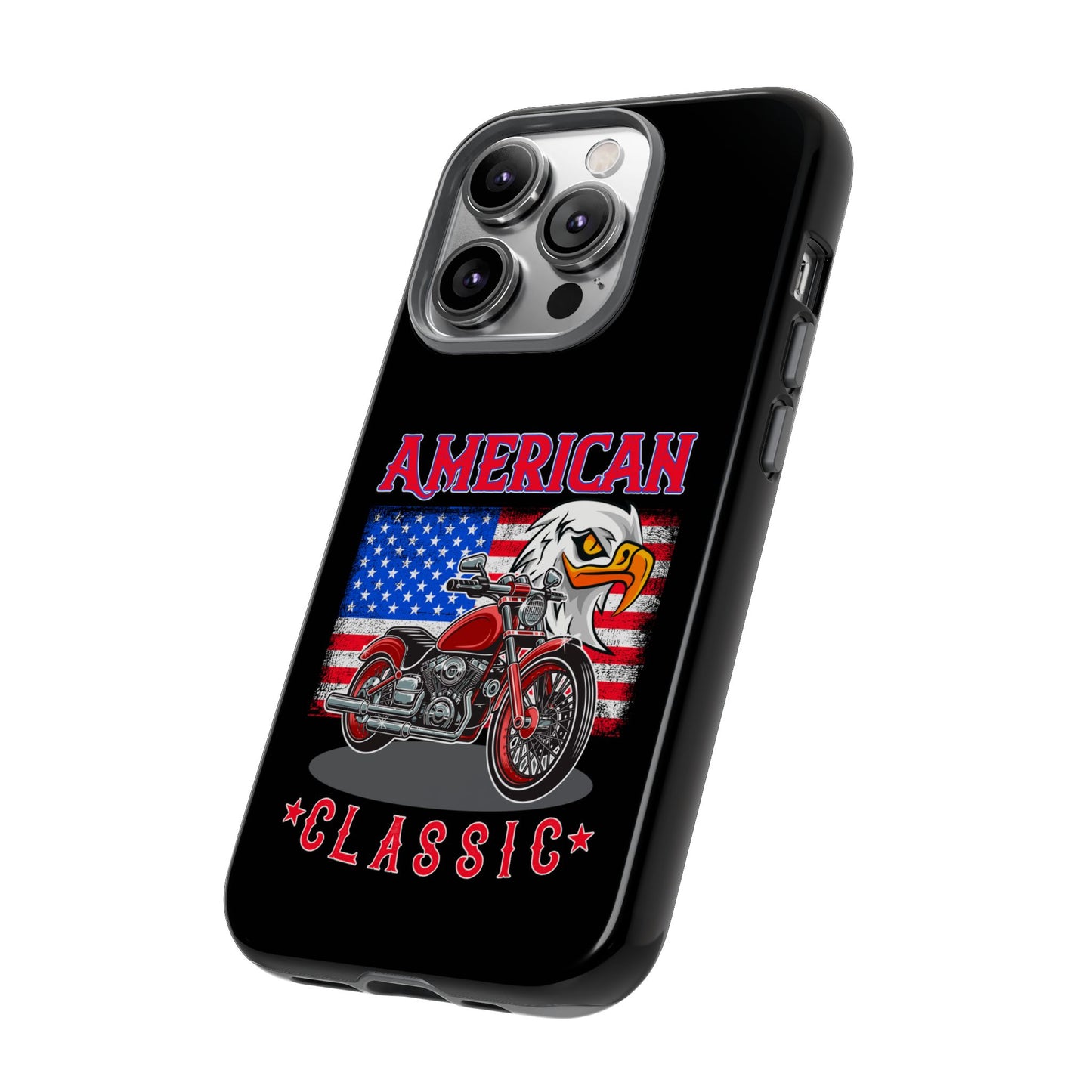 American Classic Motorcycle Phone Case - Tough Protection - iPhone, Samsung Galaxy, Google Pixel