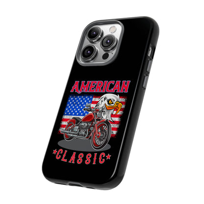 American Classic Motorcycle Phone Case - Tough Protection - iPhone, Samsung Galaxy, Google Pixel