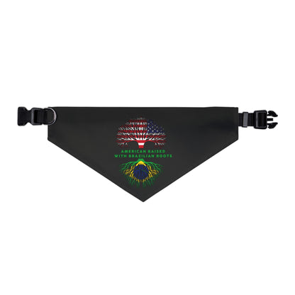 Black - Pet Bandana Collar - Brazilian Roots