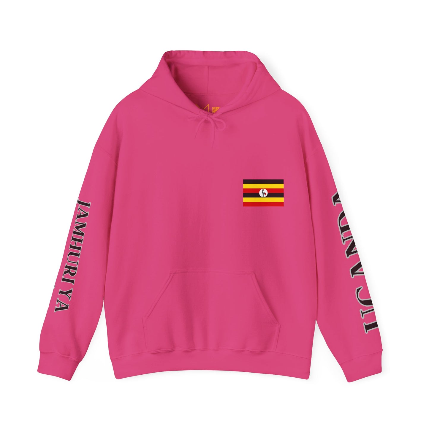 Uganda Unisex Hooded Sweatshirt - Africa