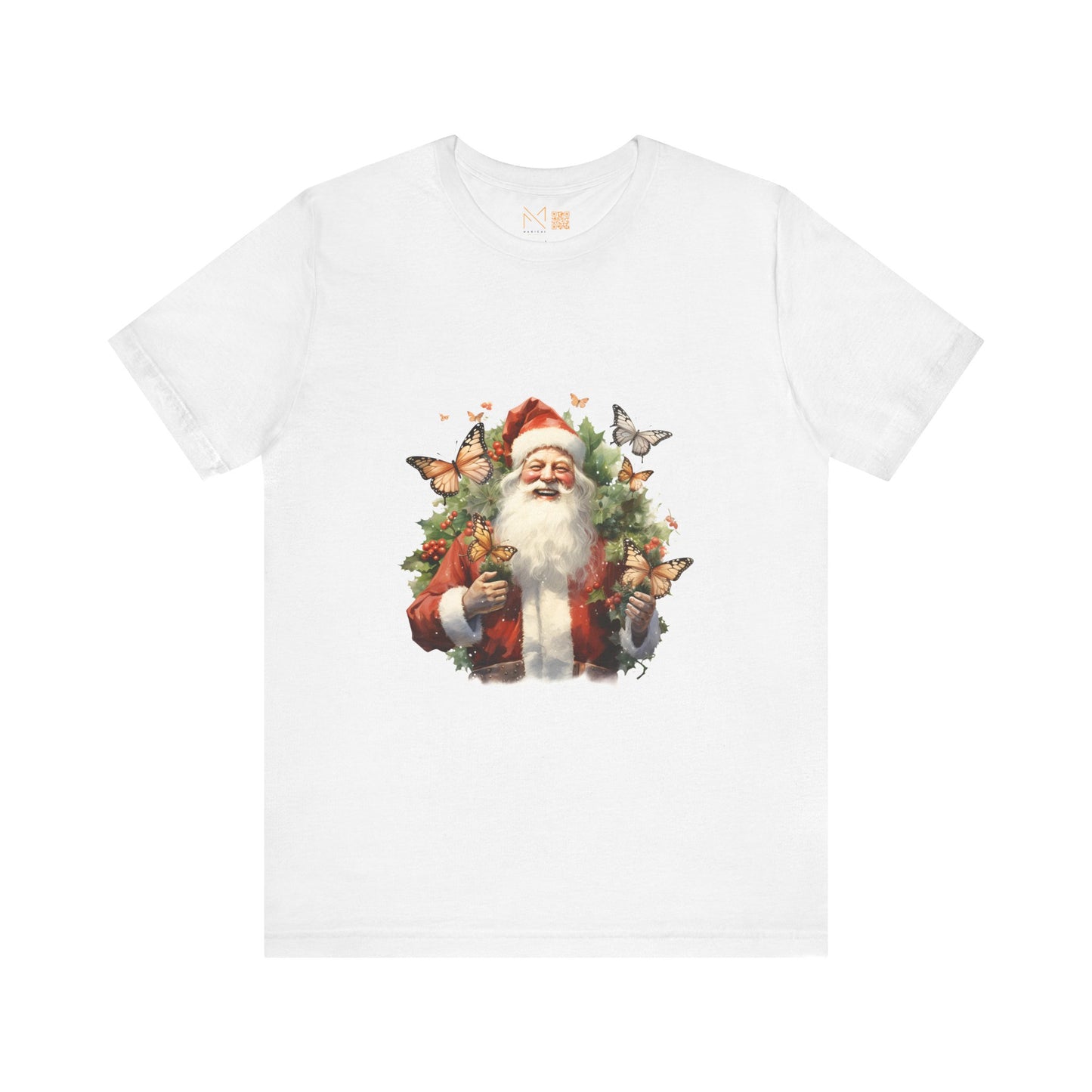 Santa Butterflies Unisex Tee - Most Likely to Be on the Naughty List