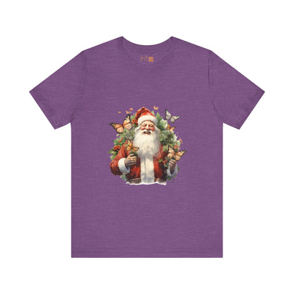 Santa Butterflies Unisex Tee - Most Likely to Be on the Naughty List