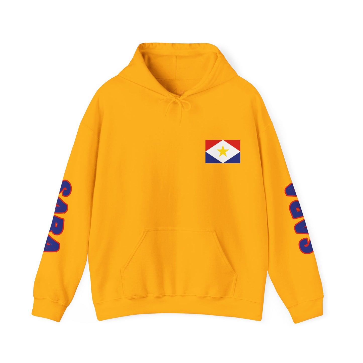 SABA Flag Hoodie - Unisex Heavy Blend™ Sweatshirt - Island Territory