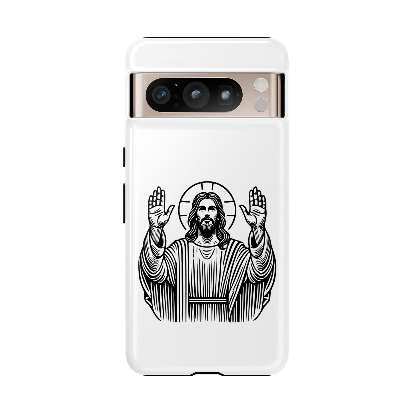 Jesus Phone Case - Simple yet Protective - iPhone- Samsung Galaxy - Google Pixel