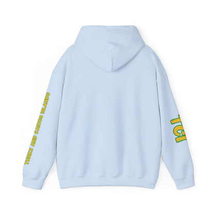 Turks and Caicos Islands Flag Unisex Hoodie - Caribbean - Island Territory