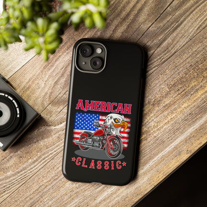 American Classic Motorcycle Phone Case - Tough Protection - iPhone, Samsung Galaxy, Google Pixel