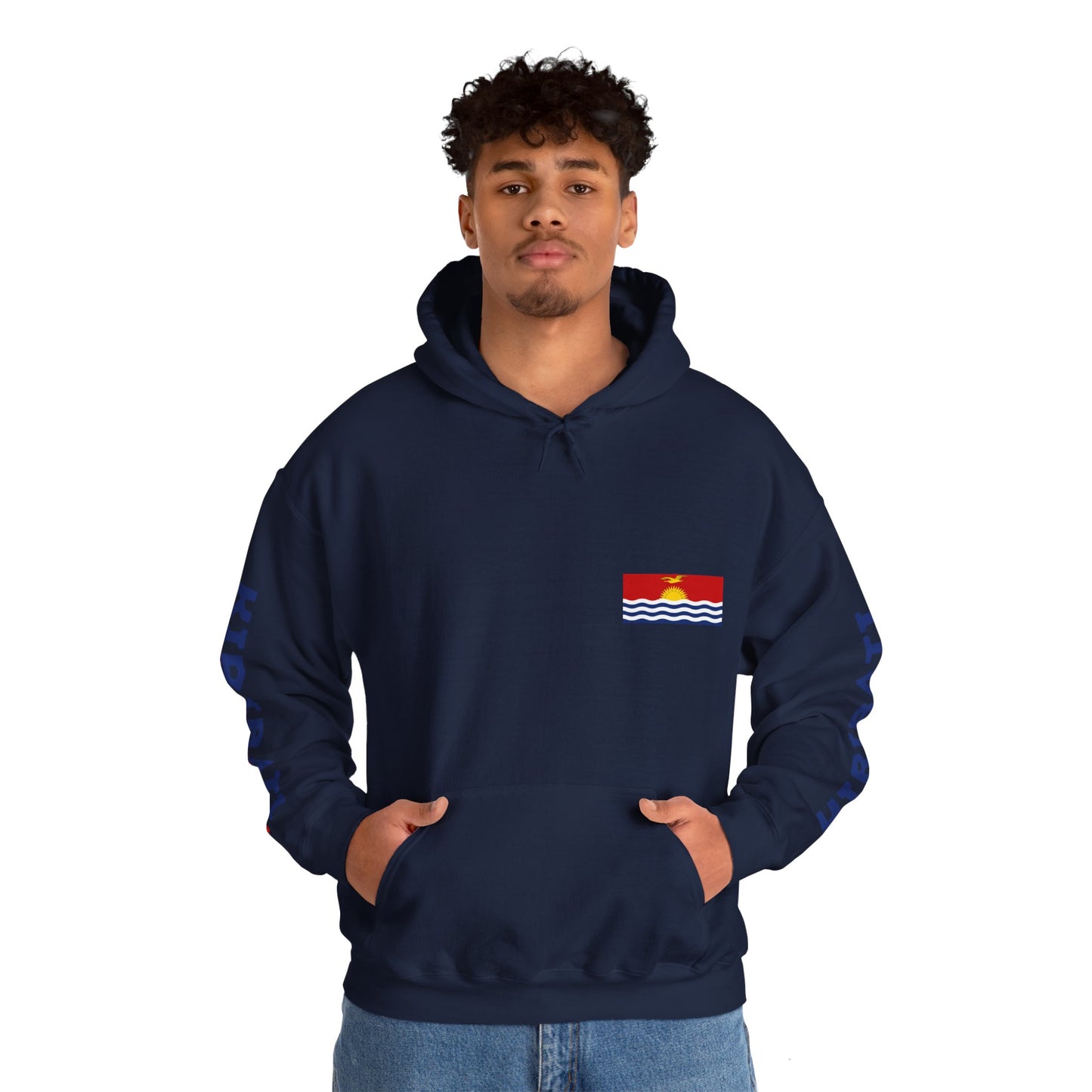 Kiribati Flag Unisex Hoodie Sweatshirt - Oceania