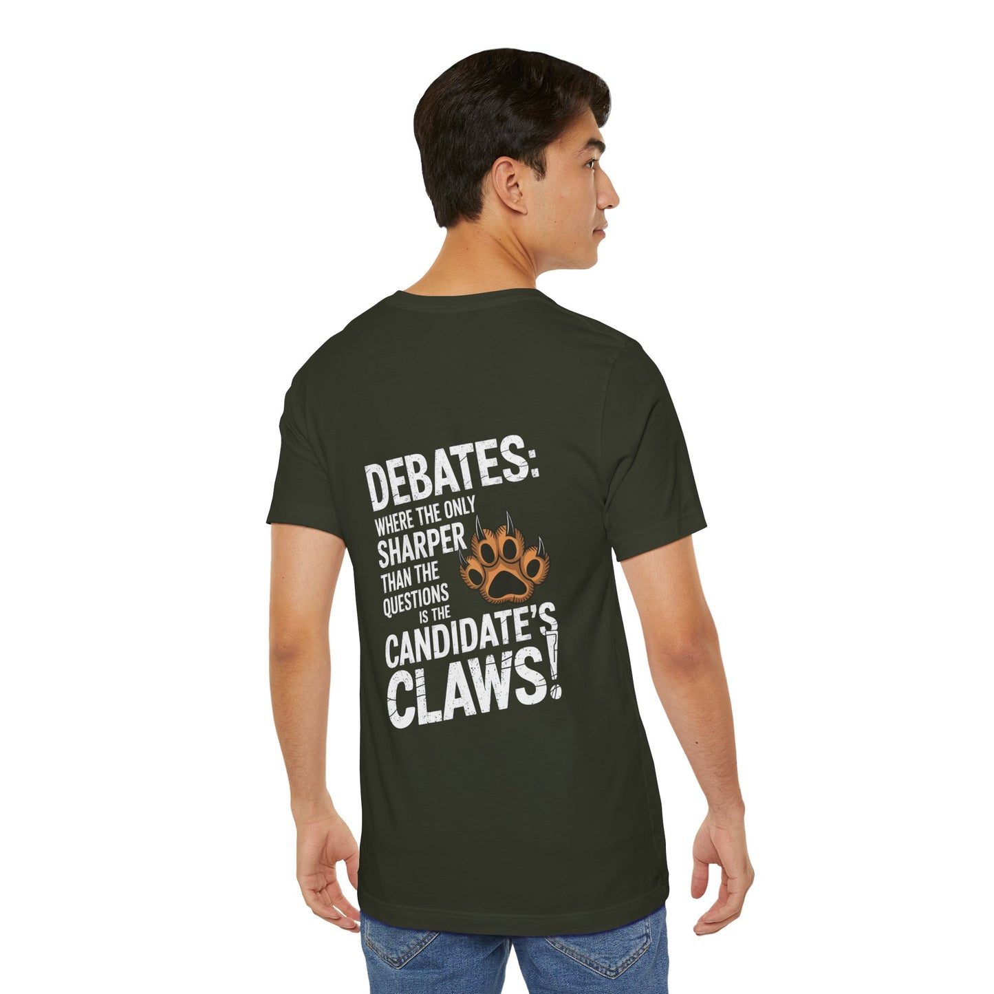 "Debates: Where the Only Thing Sharper Than the Questions is the Candidate's Claws!"