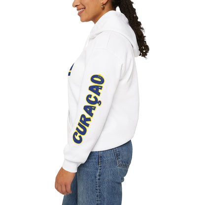 Curacao Flag Unisex Hoodie - Caribbean - Island Territory