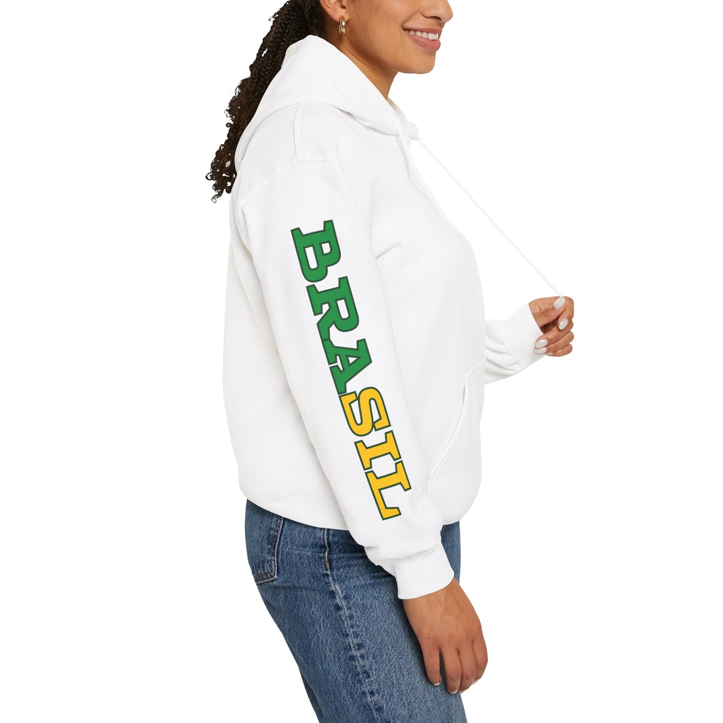 Brasil Unisex Hooded Sweatshirt - South America