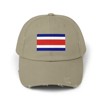 Costa Rica Flag Cap - Unisex Casual Hat - North America