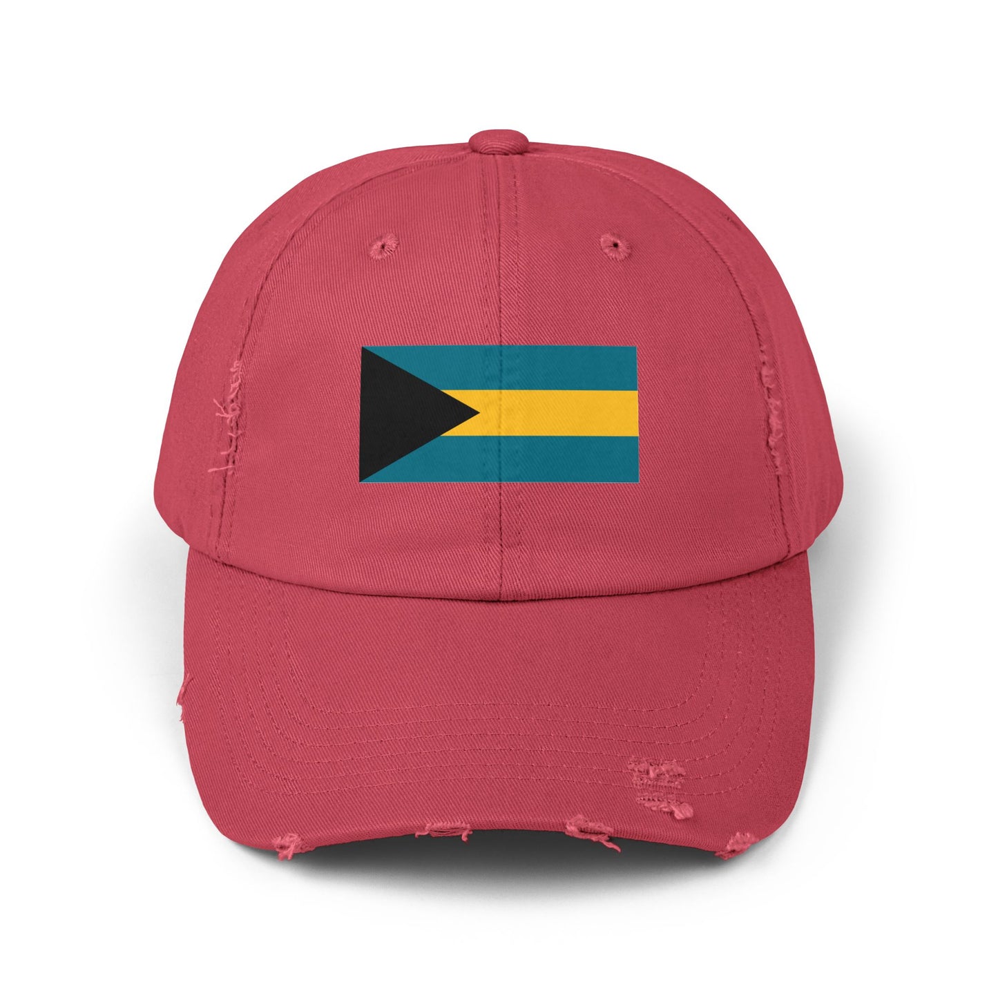 Bahamas Flag Cap - Unisex Casual Hat - Caribbean