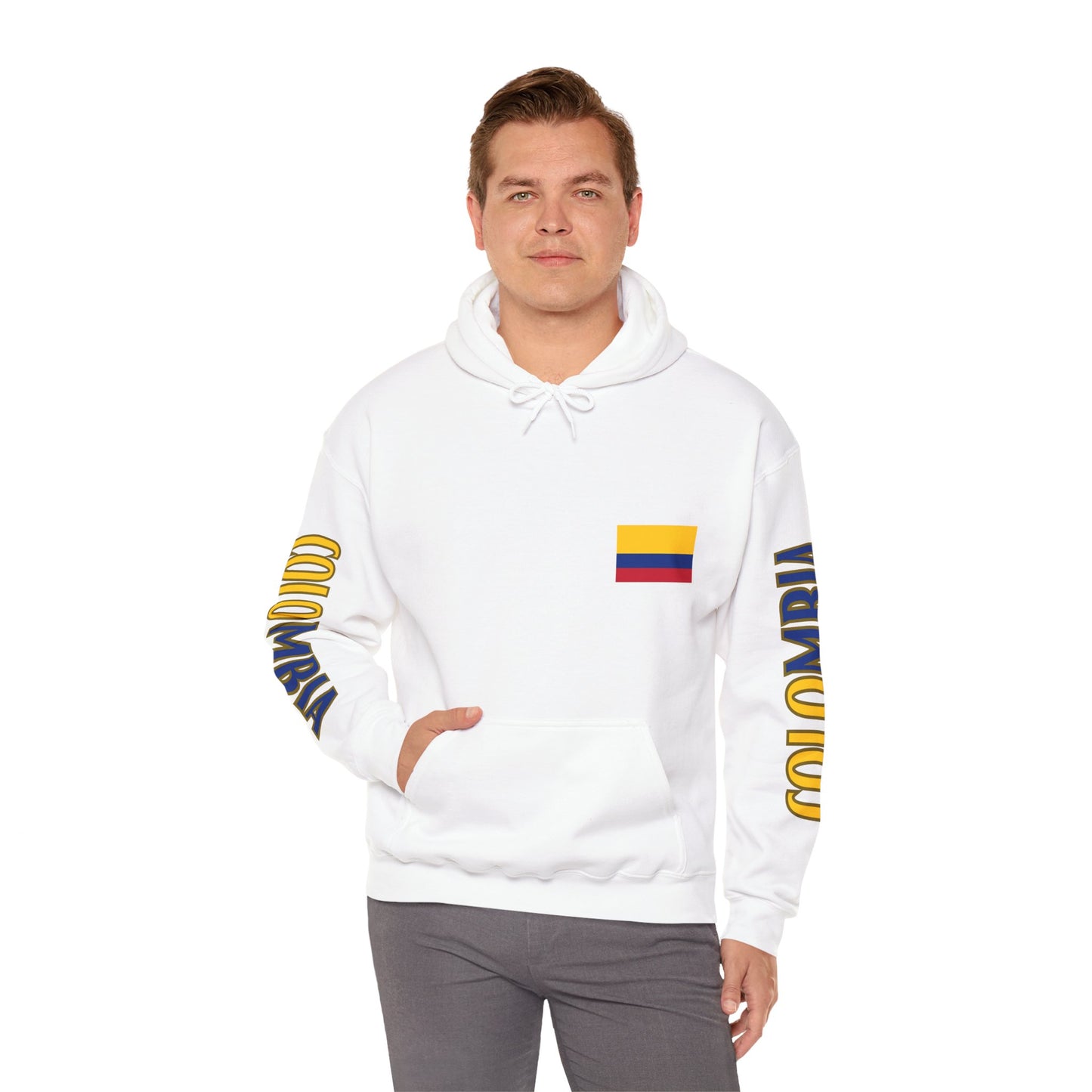 Colombia Unisex Hooded Sweatshirt - South America