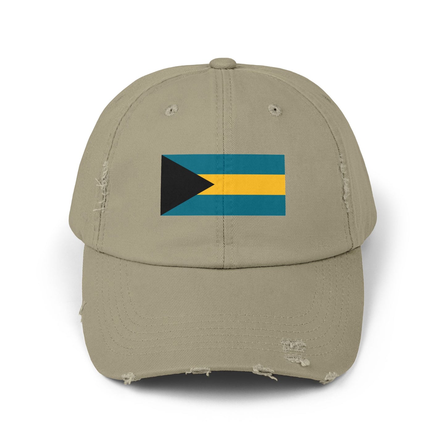 Bahamas Flag Cap - Unisex Casual Hat - Caribbean