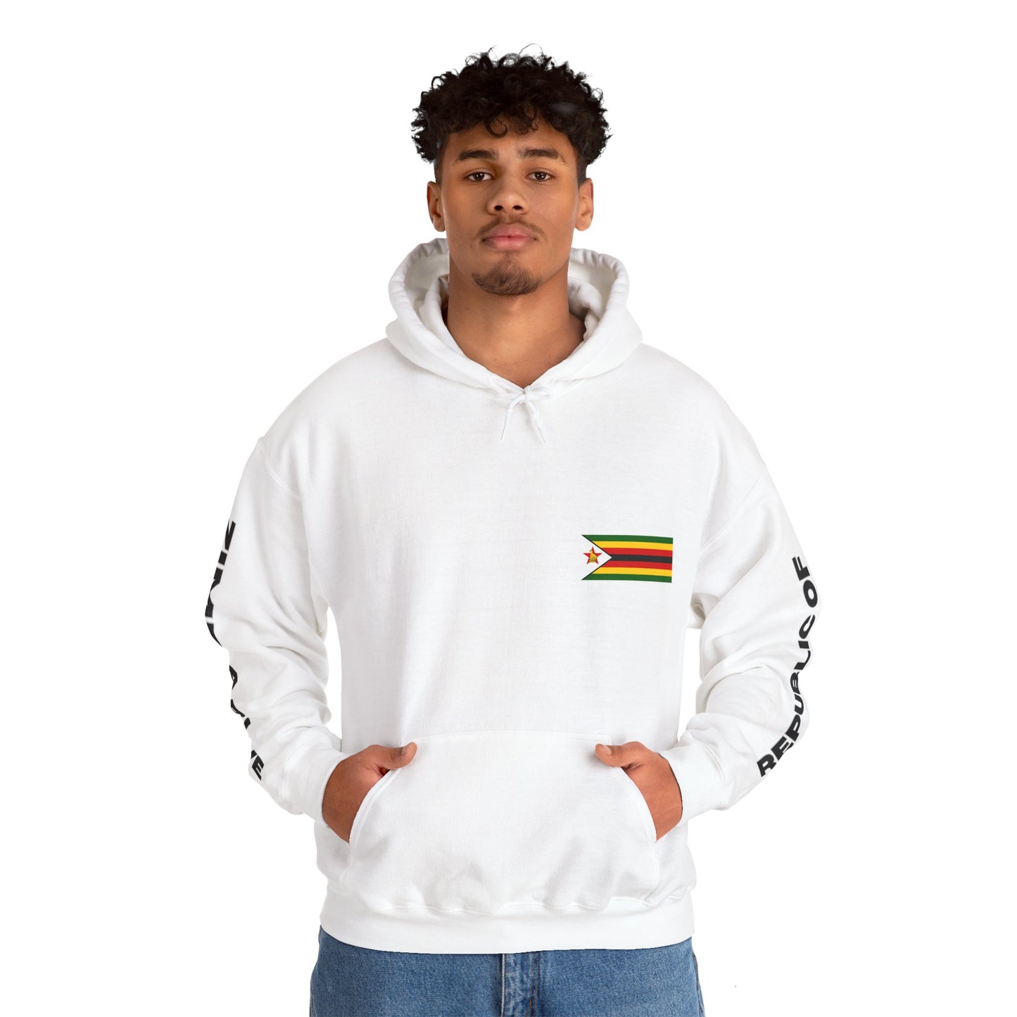 Zimbabwe Unisex Hooded Sweatshirt - Africa