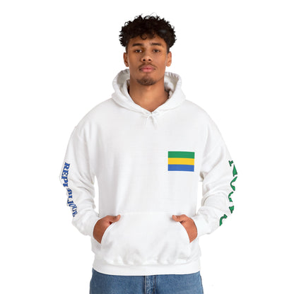 Gabon Unisex Hooded Sweatshirt - Africa