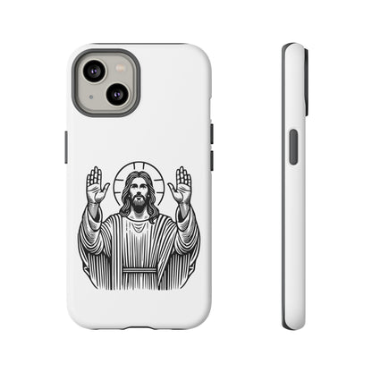 Jesus Phone Case - Simple yet Protective - iPhone- Samsung Galaxy - Google Pixel