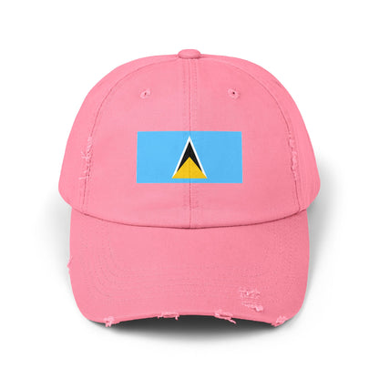 Saint Lucia Flag Cap - Unisex Casual Hat - Caribbean