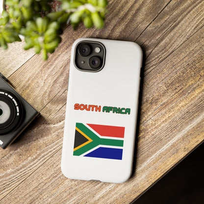 South Africa Flag Tough Phone Case - Durable, Stylish Protection - iPhone, Samsung Galaxy, Google Pixel