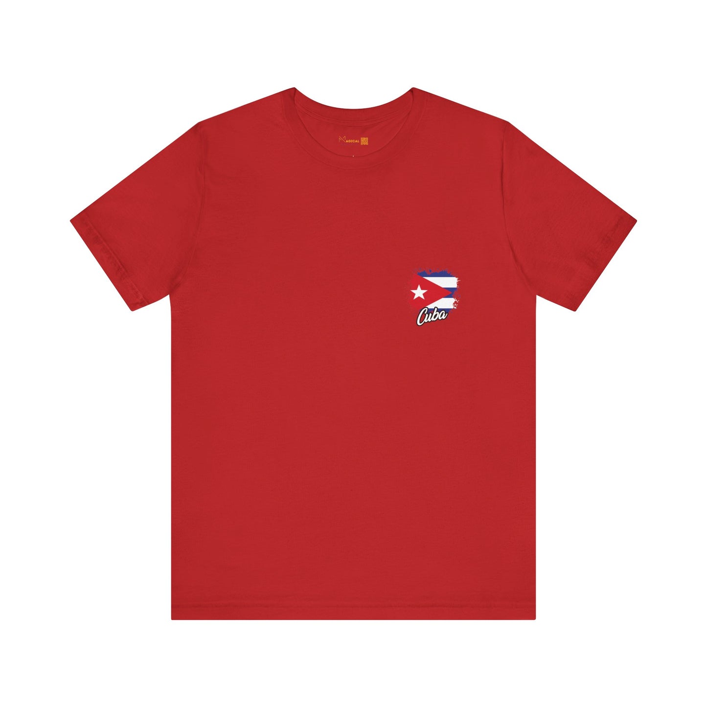 Cuba Flag Unisex Tee - World Flag Collection, Spanish Collection