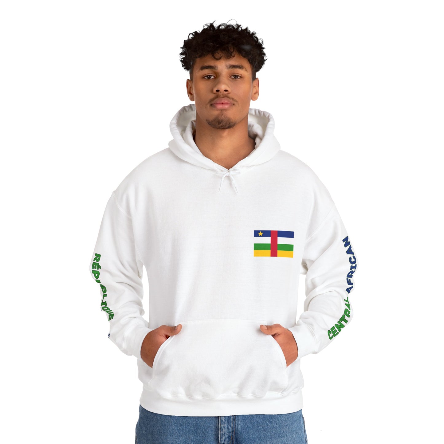 Central African Unisex Hooded Sweatshirt - Africa