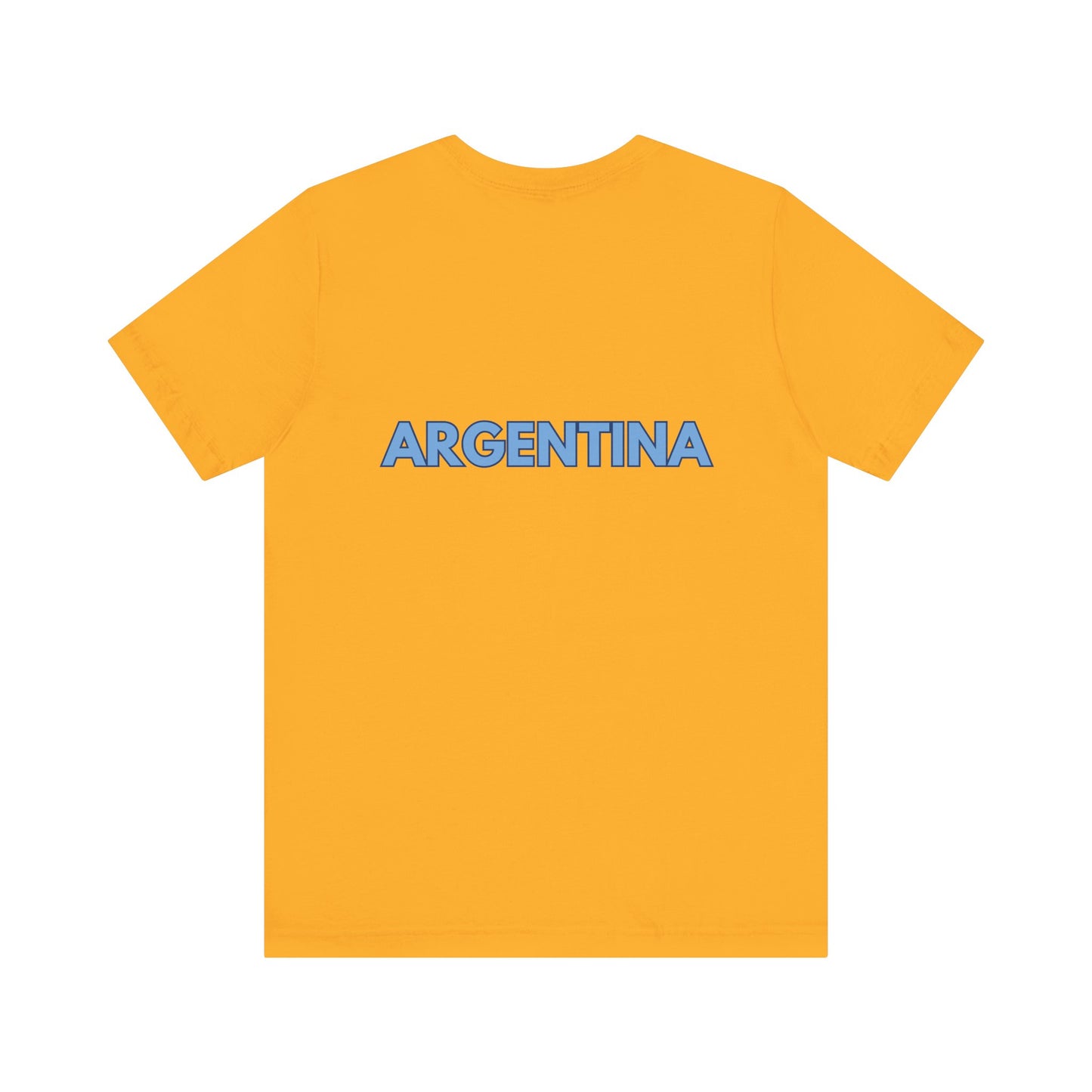 Argentina Flag Unisex Short Sleeve Tee - Spanish Collection