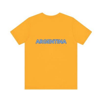 Argentina Flag Unisex Short Sleeve Tee - Spanish Collection