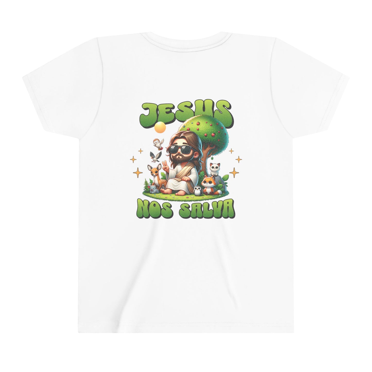 Unisex Youth T-Shirt (6 -19 years old) - Jesus nos Salva