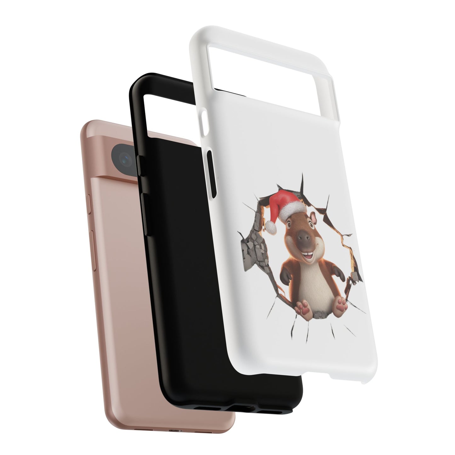 Christmas Capybara Santa Tough Phone Case