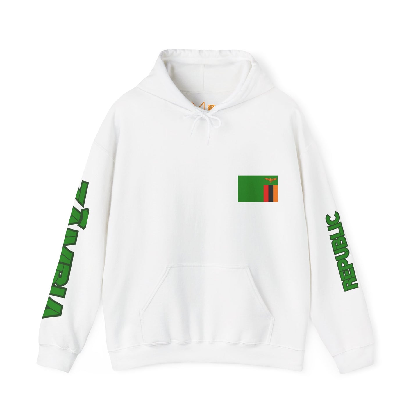 Zambia Unisex Hooded Sweatshirt - Africa